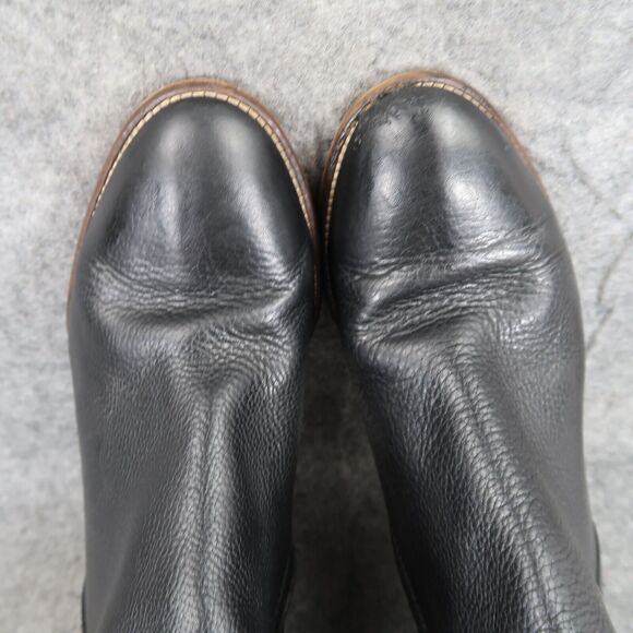 Madewell Shoes Womens 7 Bootie Fashion Classic Billie Boot Leather Stacked Heel - Picture 9 of 15